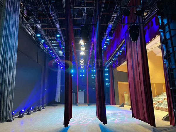 泰州通用舞臺設備拉幕機、舞臺吊桿 舞臺實景效果展示